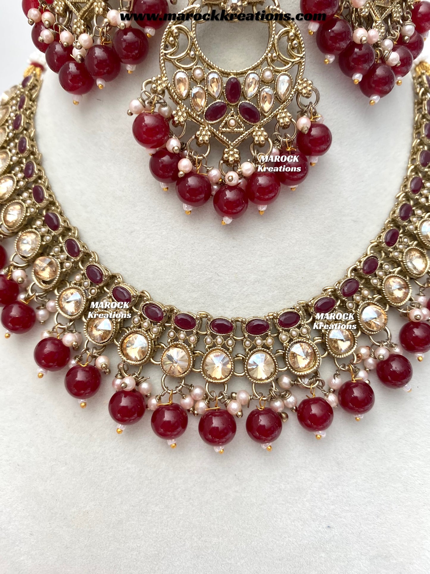 Shefa Polki Necklace set