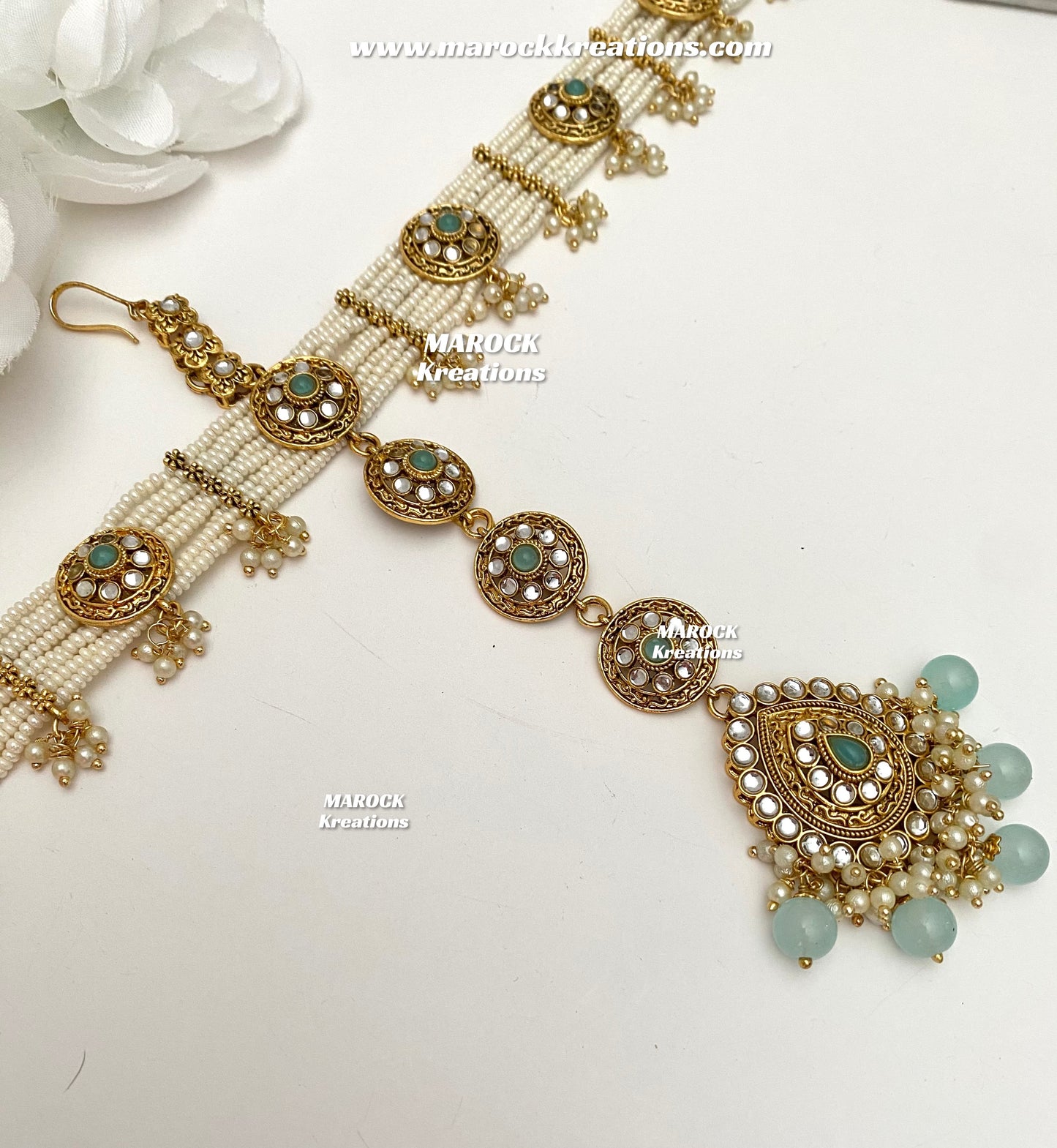 Salma Premium Quality Kundan Bridal set/bridal jewelry