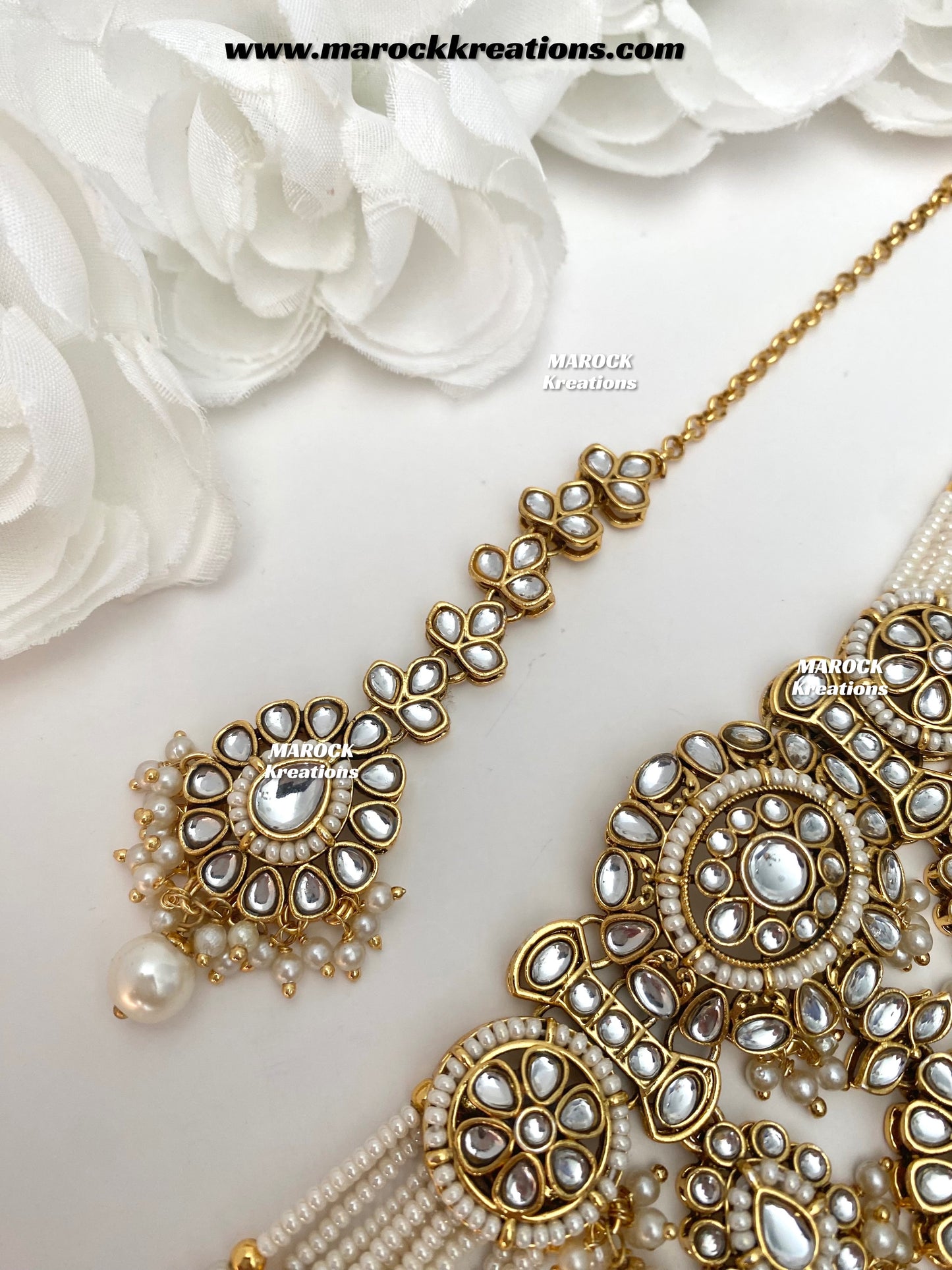 Shaneel Premium quality Kundan Choker set