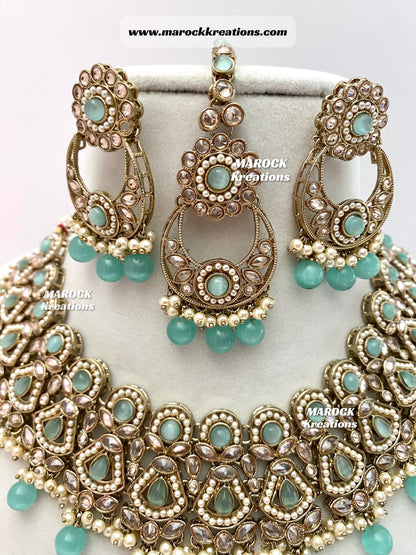 Antique Polki Necklace set