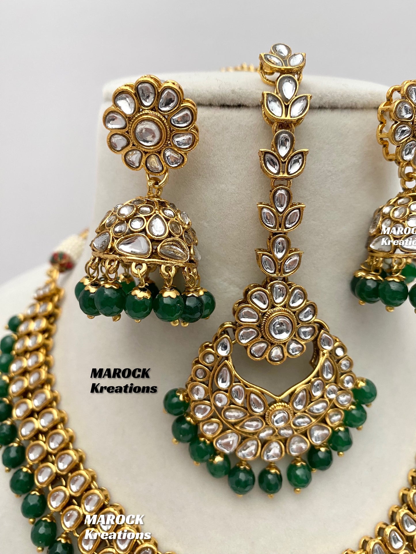 Premium Quality Kundan Necklace set