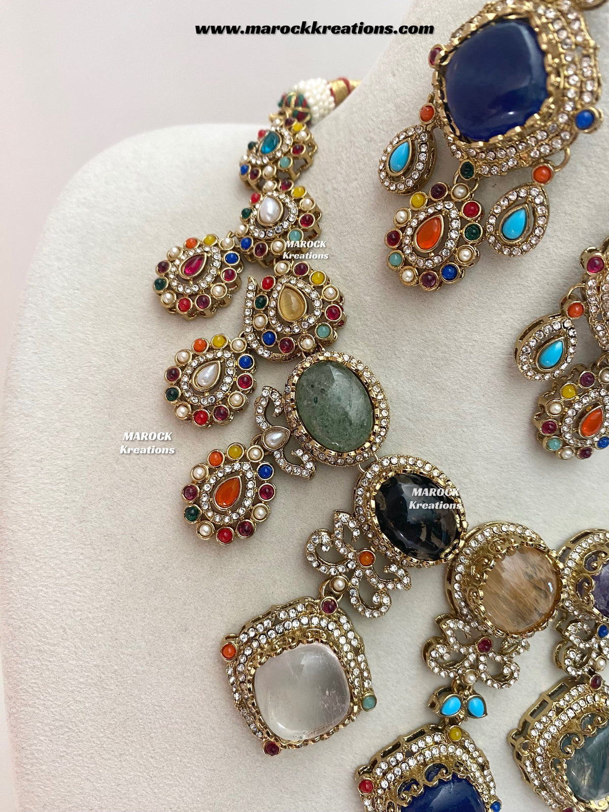 Niharika Sabyasachi inspired Premium Quality Kundan statement choker/necklace set
