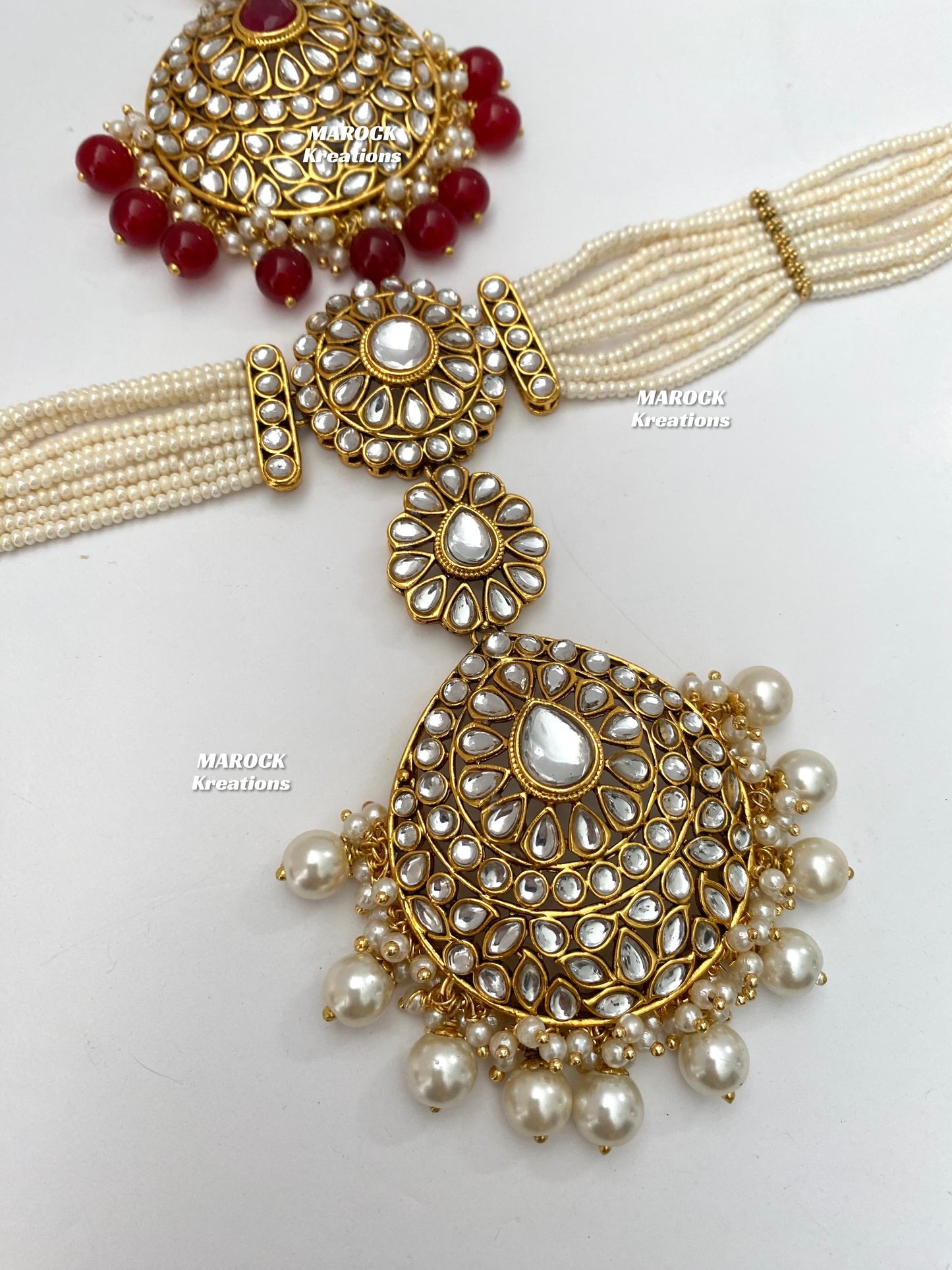 Premium Quality Kundan Sheesh Phool/Head band/bridal accessories