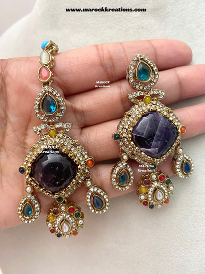 Niharika Sabyasachi inspired Premium Quality Kundan statement choker/necklace set
