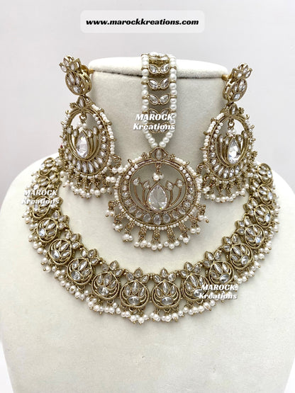 Antique Polki Necklace set