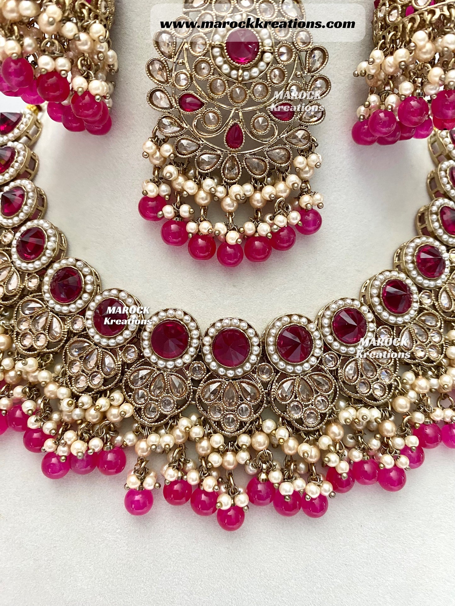 Aalia Antique Polki Necklace set