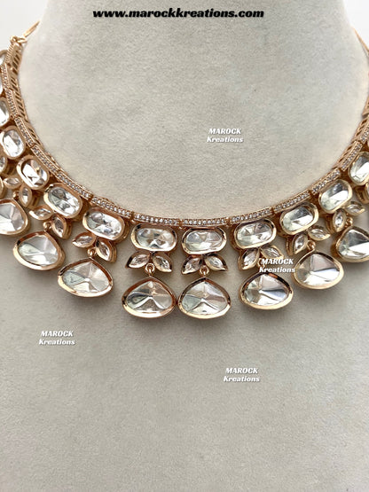 Mitzi Tyani inspired Premium Quality Kundan Necklace set