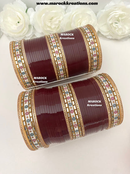 Traditional Kundan Bridal Choora