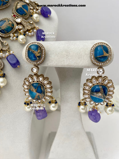 Jane Sabyasachi inspired Premium Quality  Kundan statement necklace set