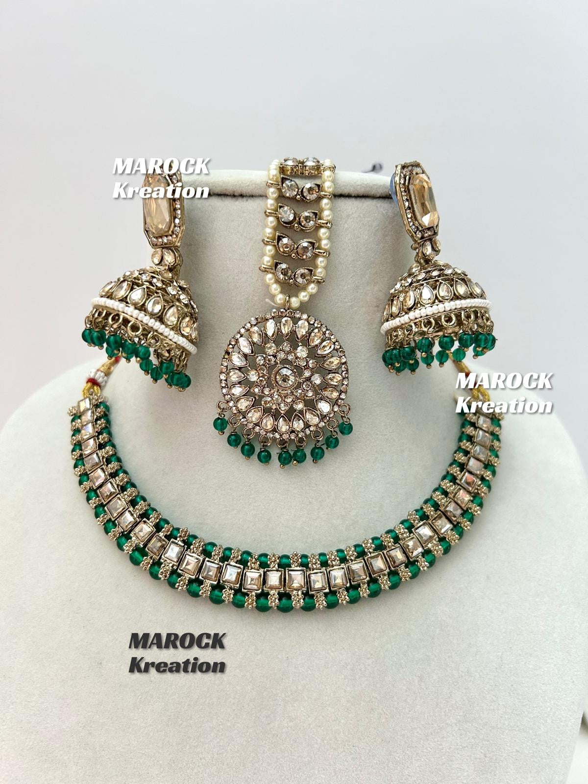 Kajal Polki Necklace set