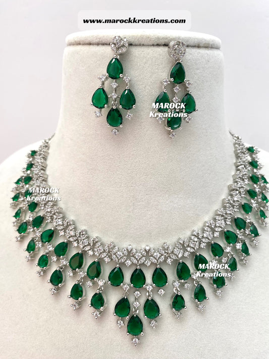 American Diamond Necklace set