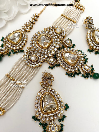 Aarzoo Kundan Statement Choker set