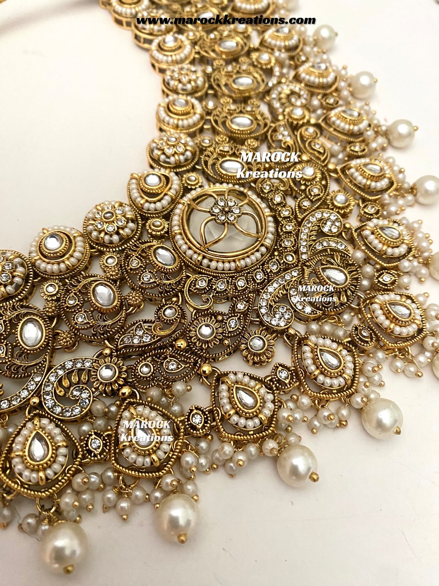 Britni Premium Quality Kundan Statement Bridal set