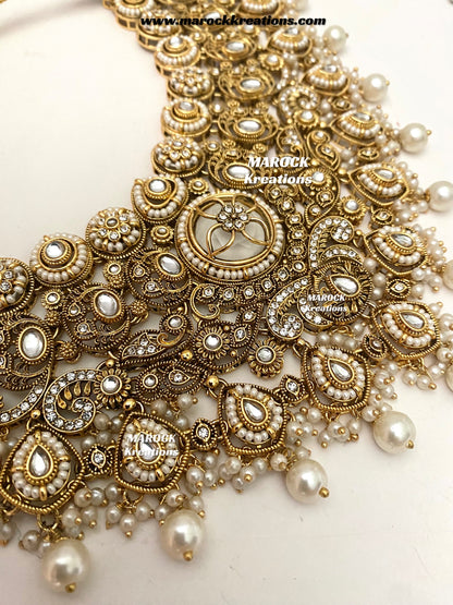 Britni Premium Quality Kundan Statement Bridal set