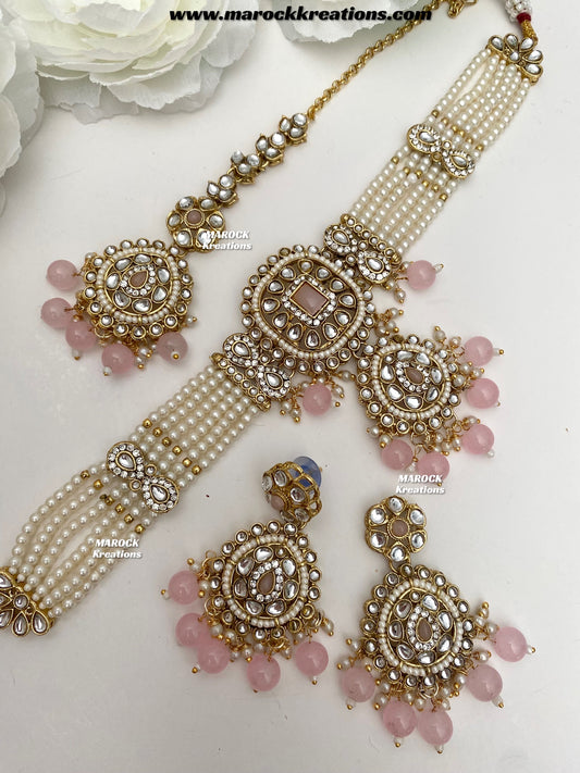 Moony Kundan Choker set