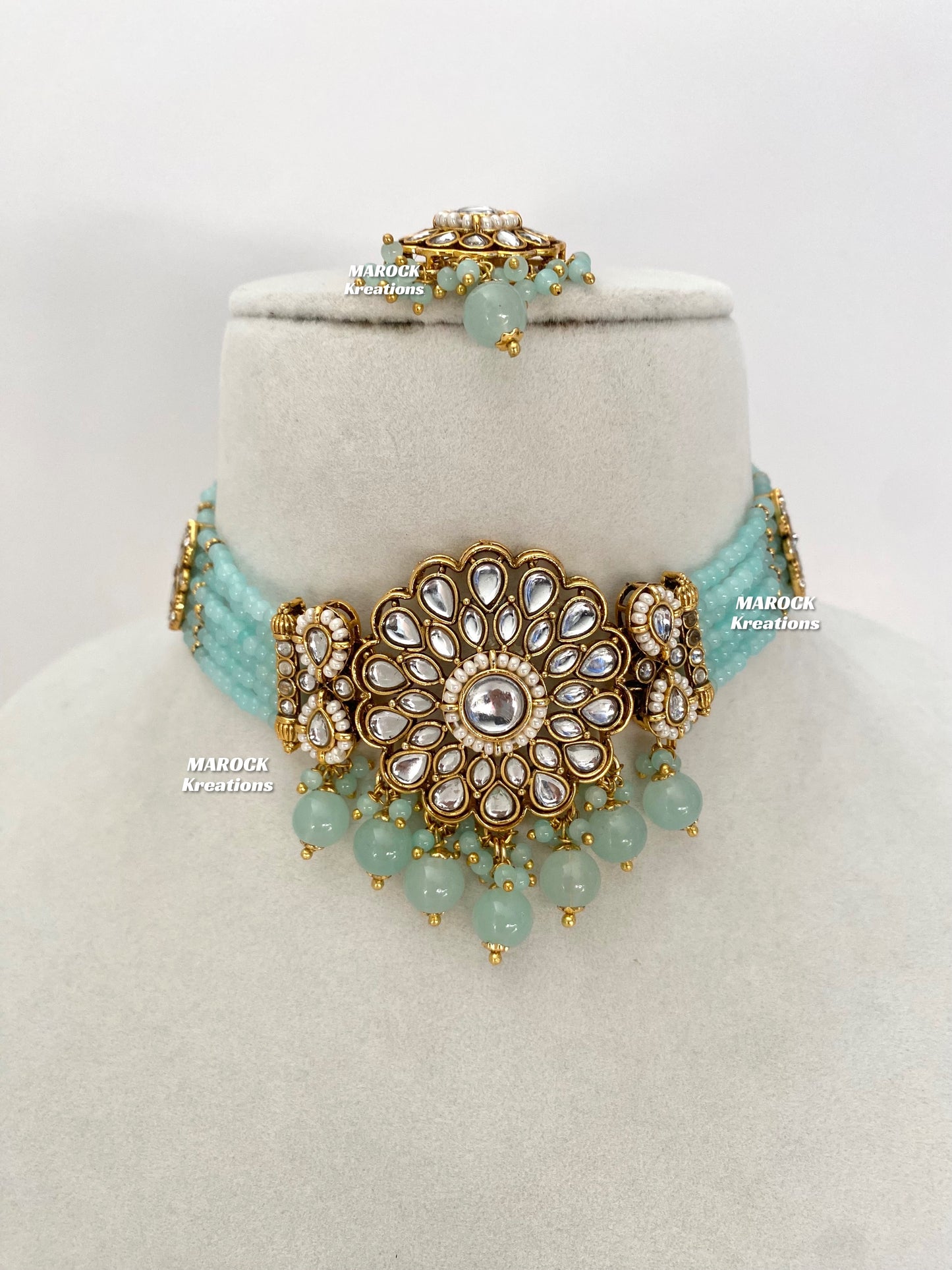 Ginni Premium Quality Kundan choker set