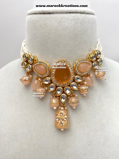 Tanvi Kundan Choker set