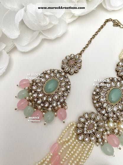 Kundan choker set