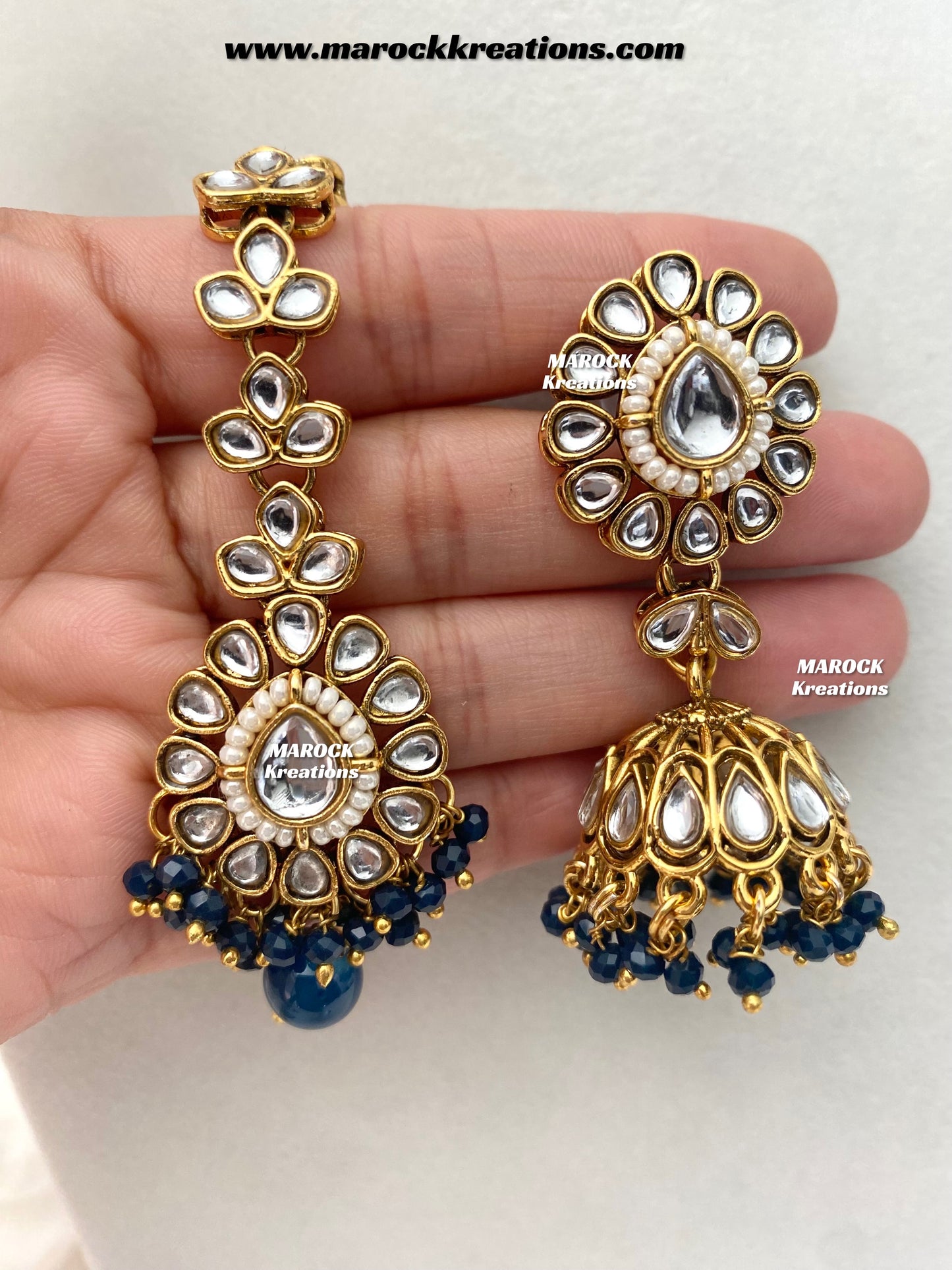 Shaneel Premium quality Kundan Choker set