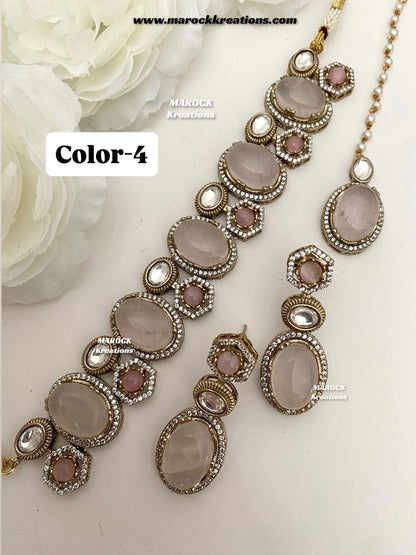 Ridam Sabyasachi inspired Premium Quality Kundan statement choker set