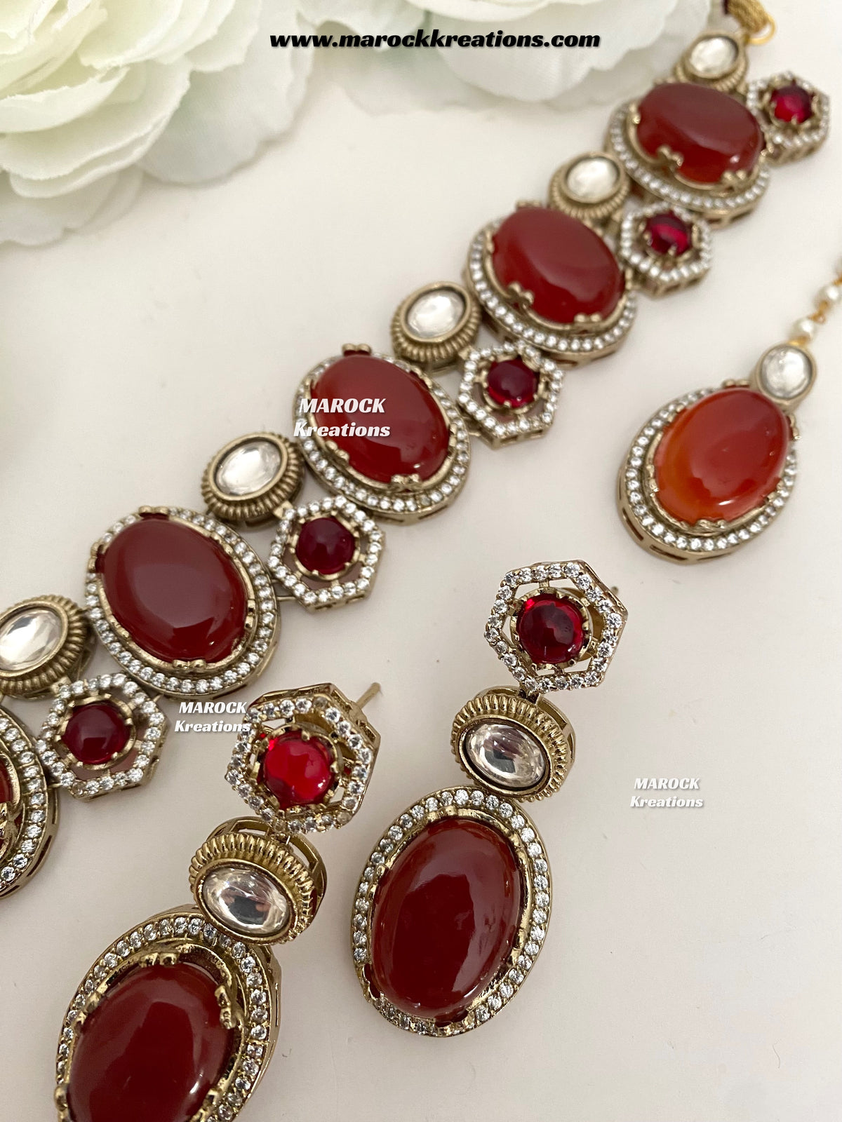 Ridam Sabyasachi inspired Premium Quality Kundan statement choker set