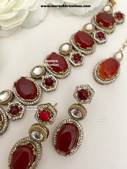 Ridam Sabyasachi inspired Premium Quality Kundan statement choker set
