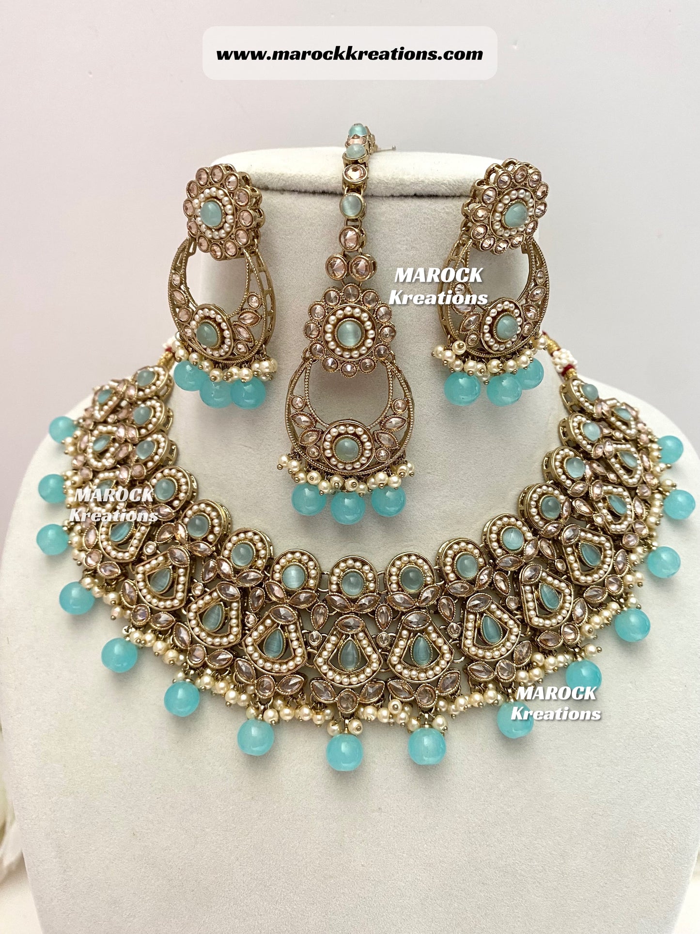 Antique Polki Necklace set