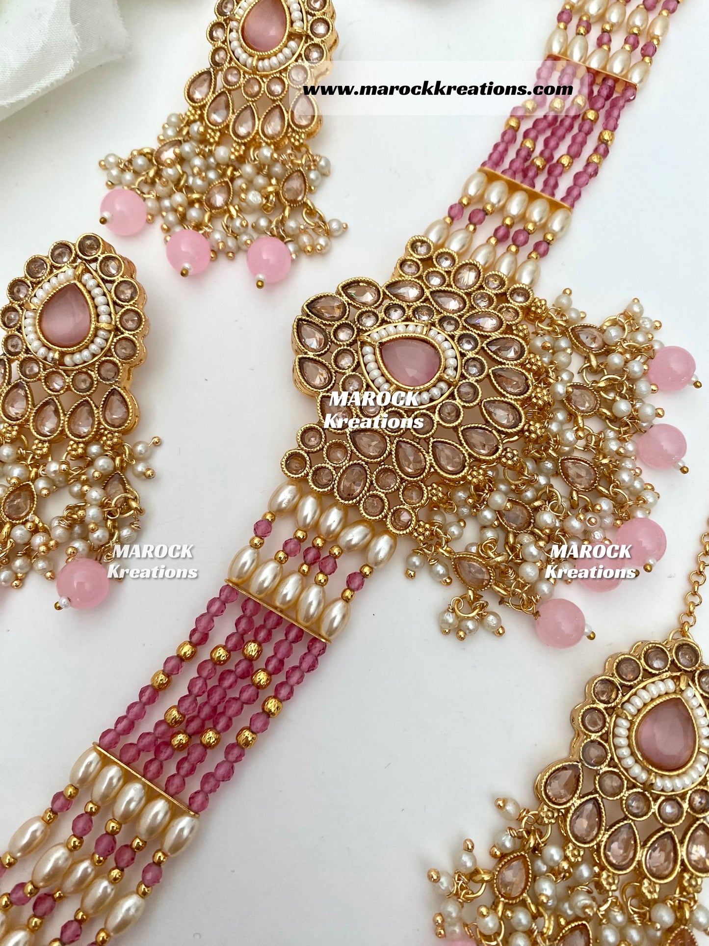 Gold Polki Choker set