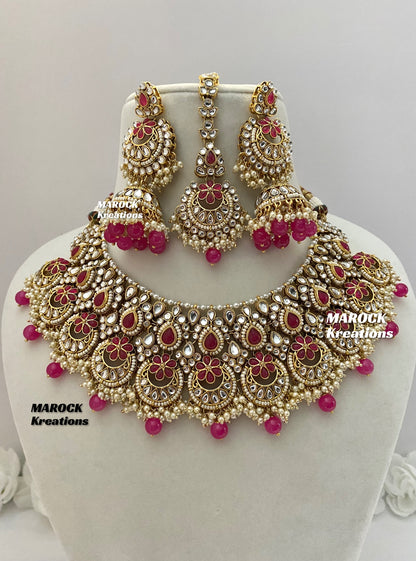 Premium Quality Kundan Necklace set