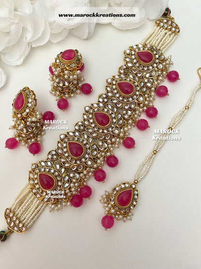 Fine quality Kundan Choker set