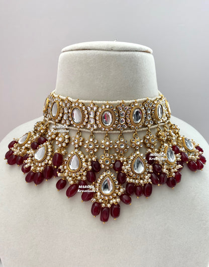 Premium Quality Kundan Bridal set/Indian bridal jewelry