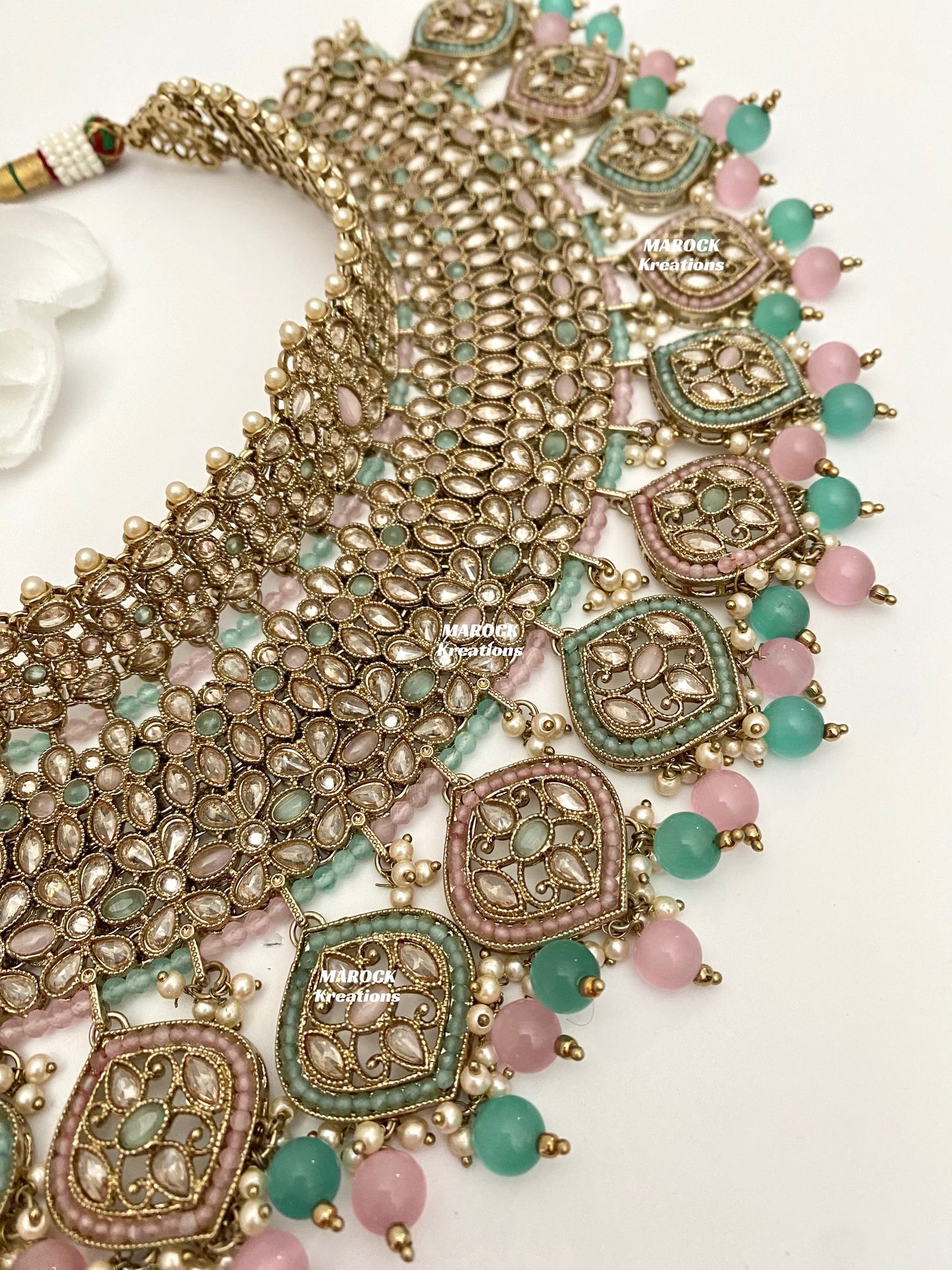 Tashi Premium Quality Polki Statement Bridal set