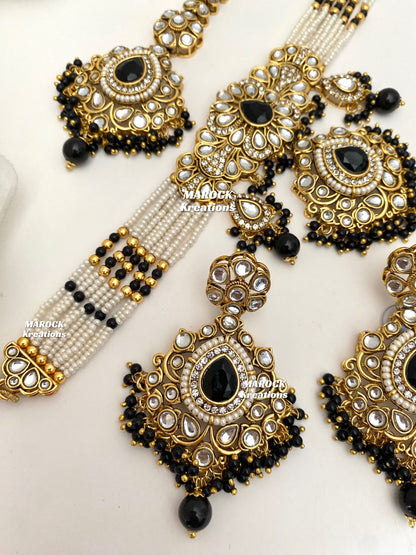 Mahima Premium Quality Kundan Choker set