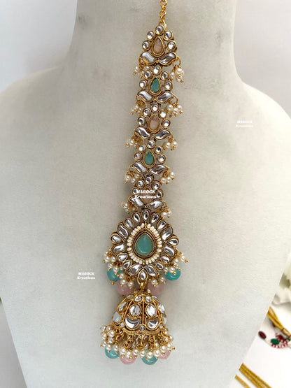 Bhavika Premium Quality Kundan choker/Necklace set