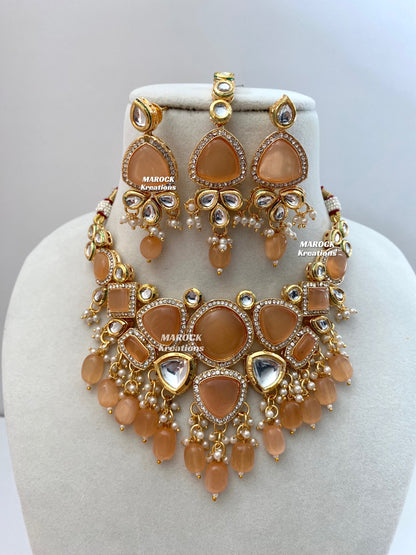 Kundan Statement Necklace set
