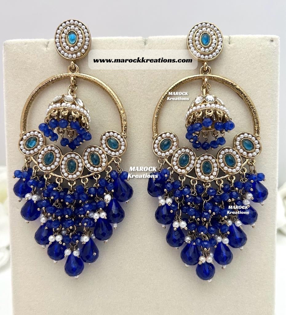 Kundan Statement Earrings