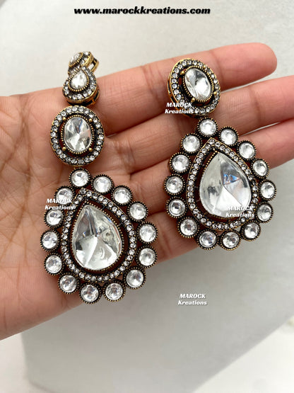 Darsha Sabyasachi inspired Victorian Kundan Statement necklace set