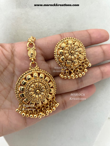Anjali Gold plated Necklace set