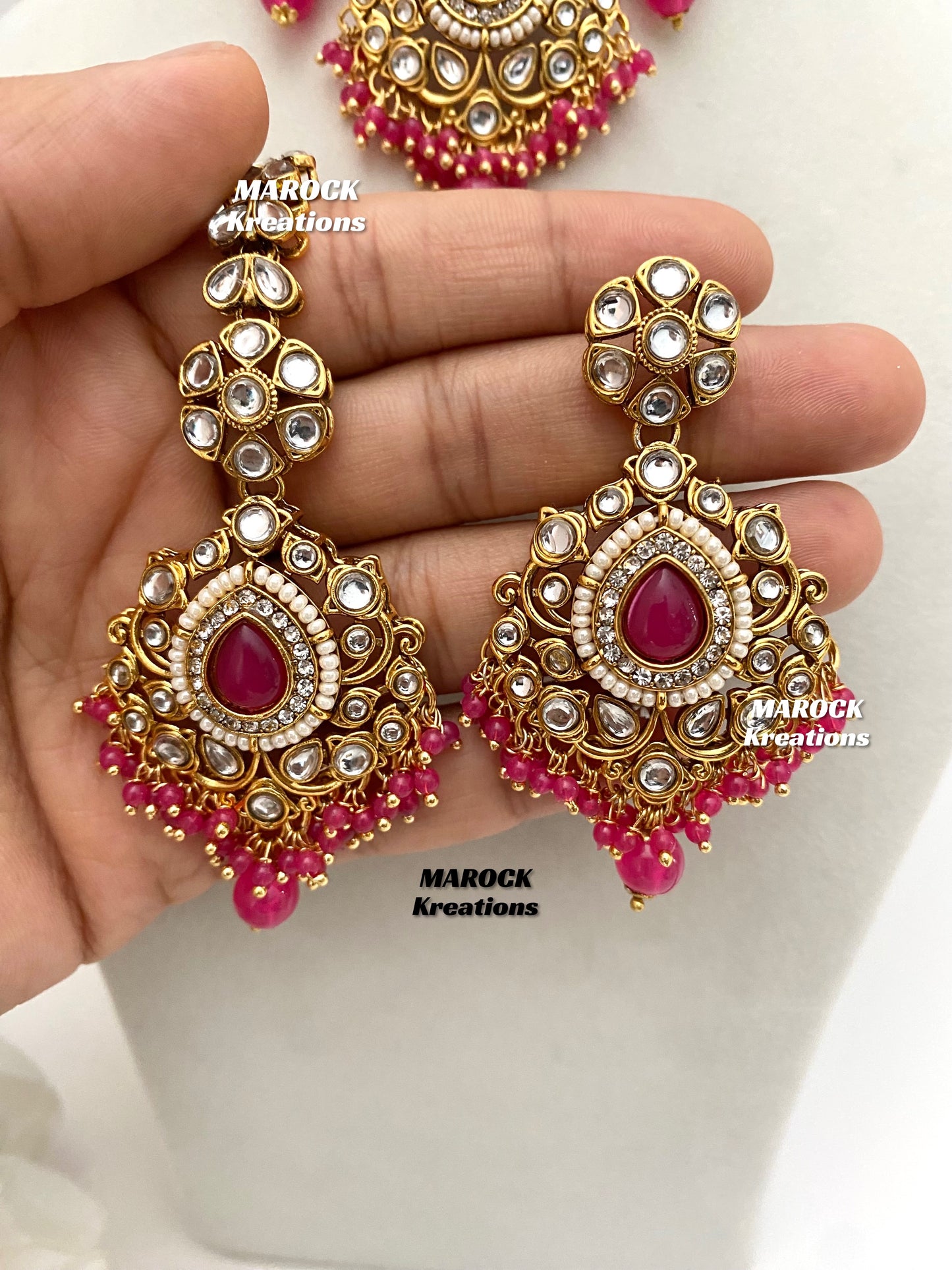 Mahima Premium Quality Kundan Choker set