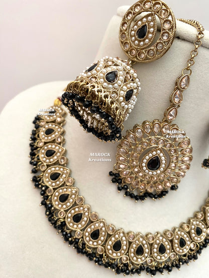 Tina Antique Polki Necklace set
