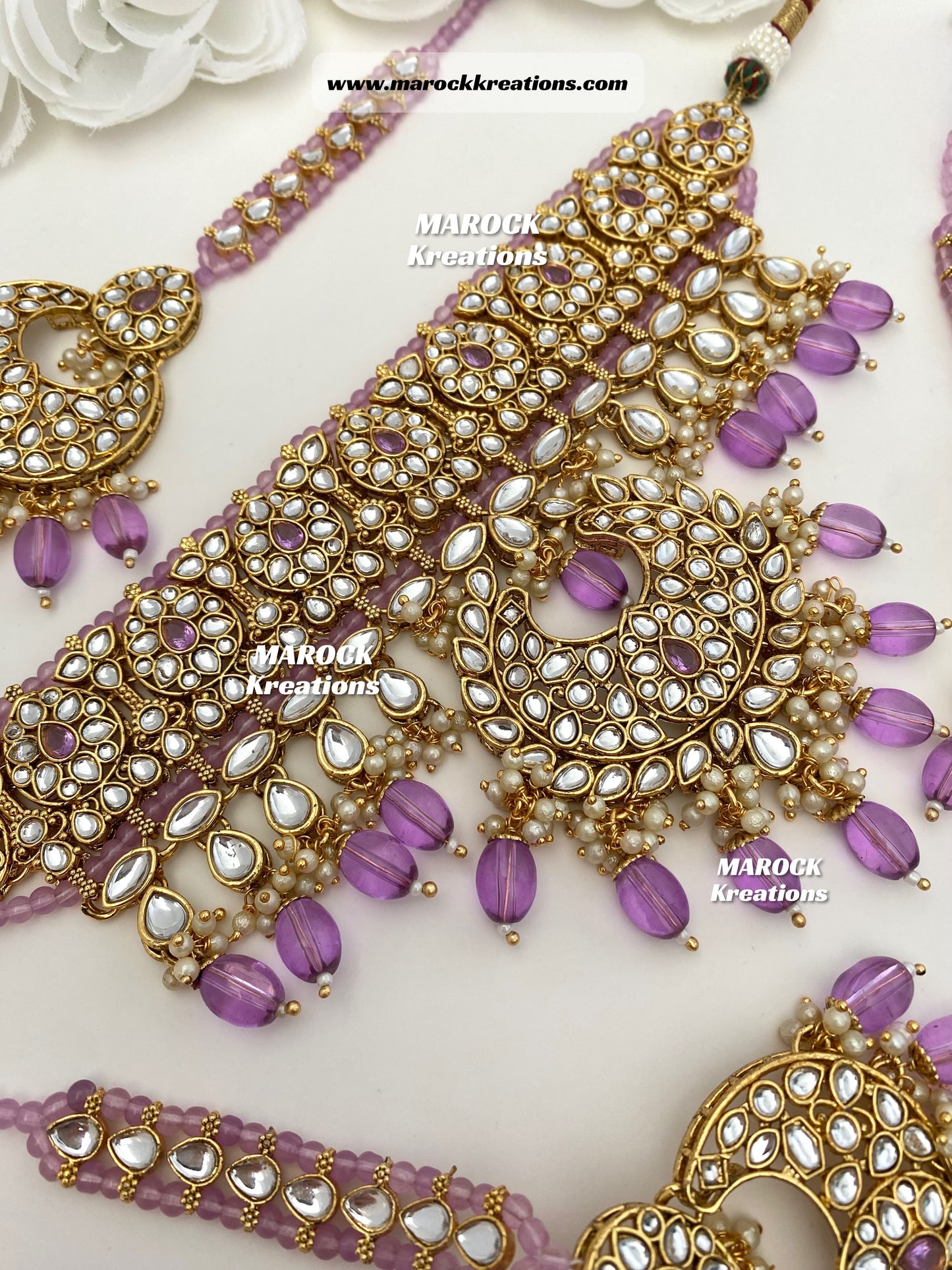 Fine Kundan Statement Choker set