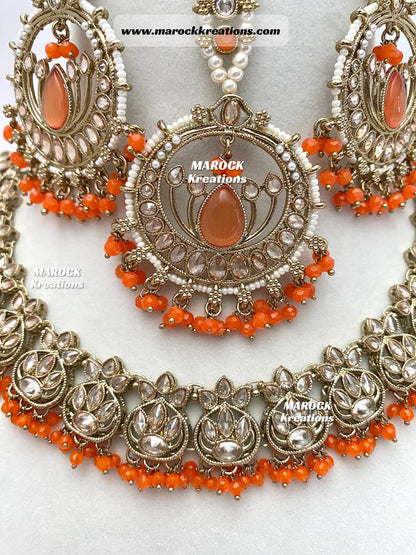 Antique Polki Necklace set