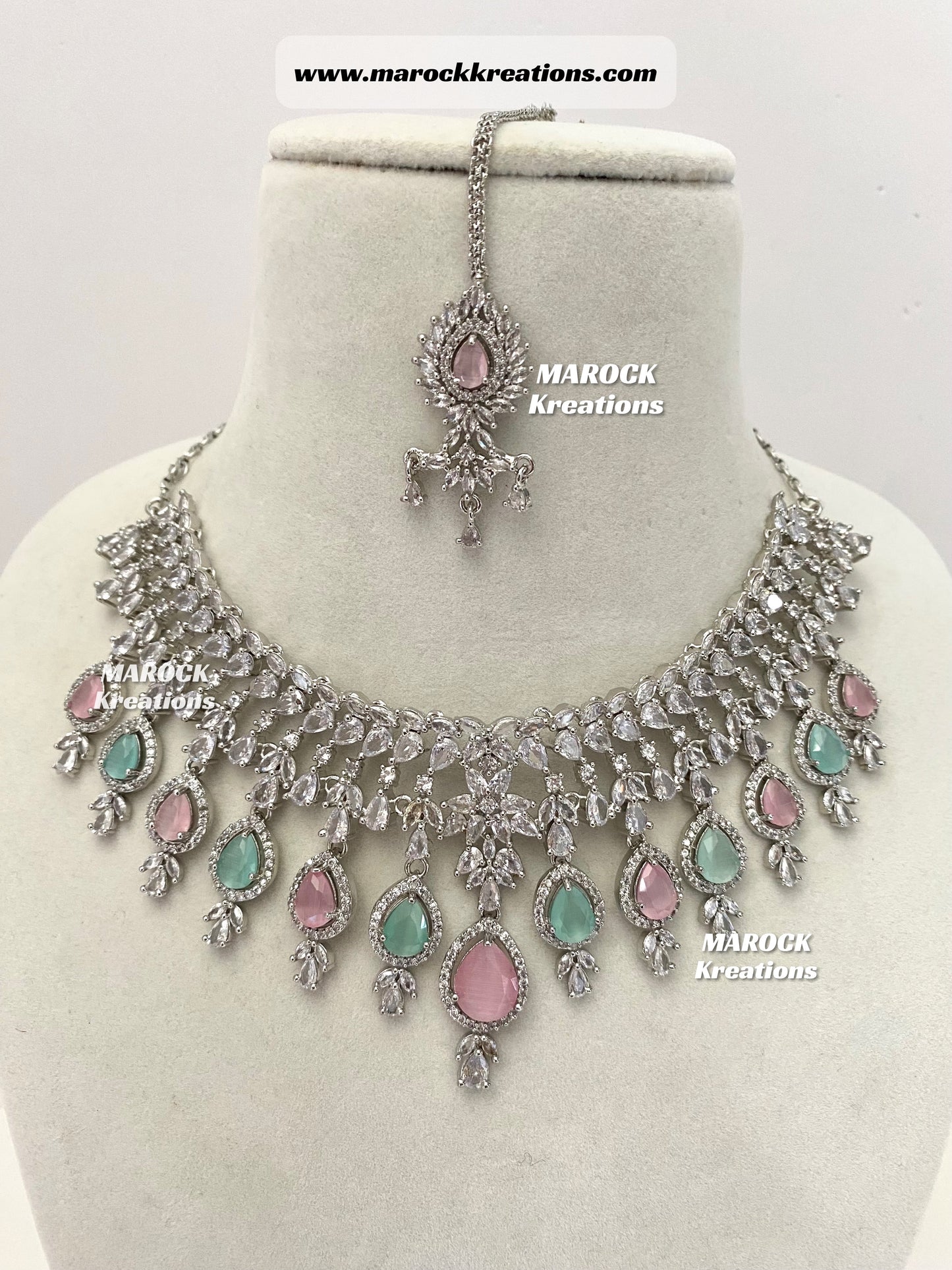 American Diamond Necklace set