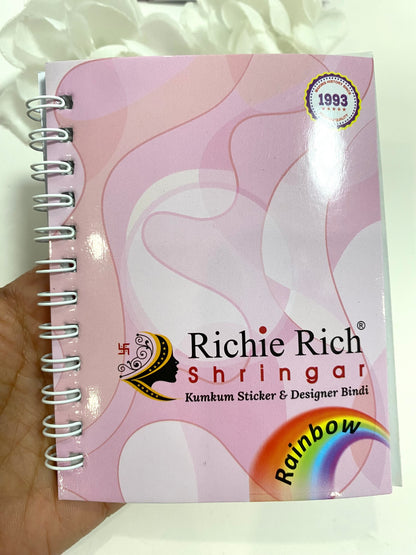 Assorted colors Bindi Mini book/Kumkum stickers book (240 bindis in a book)