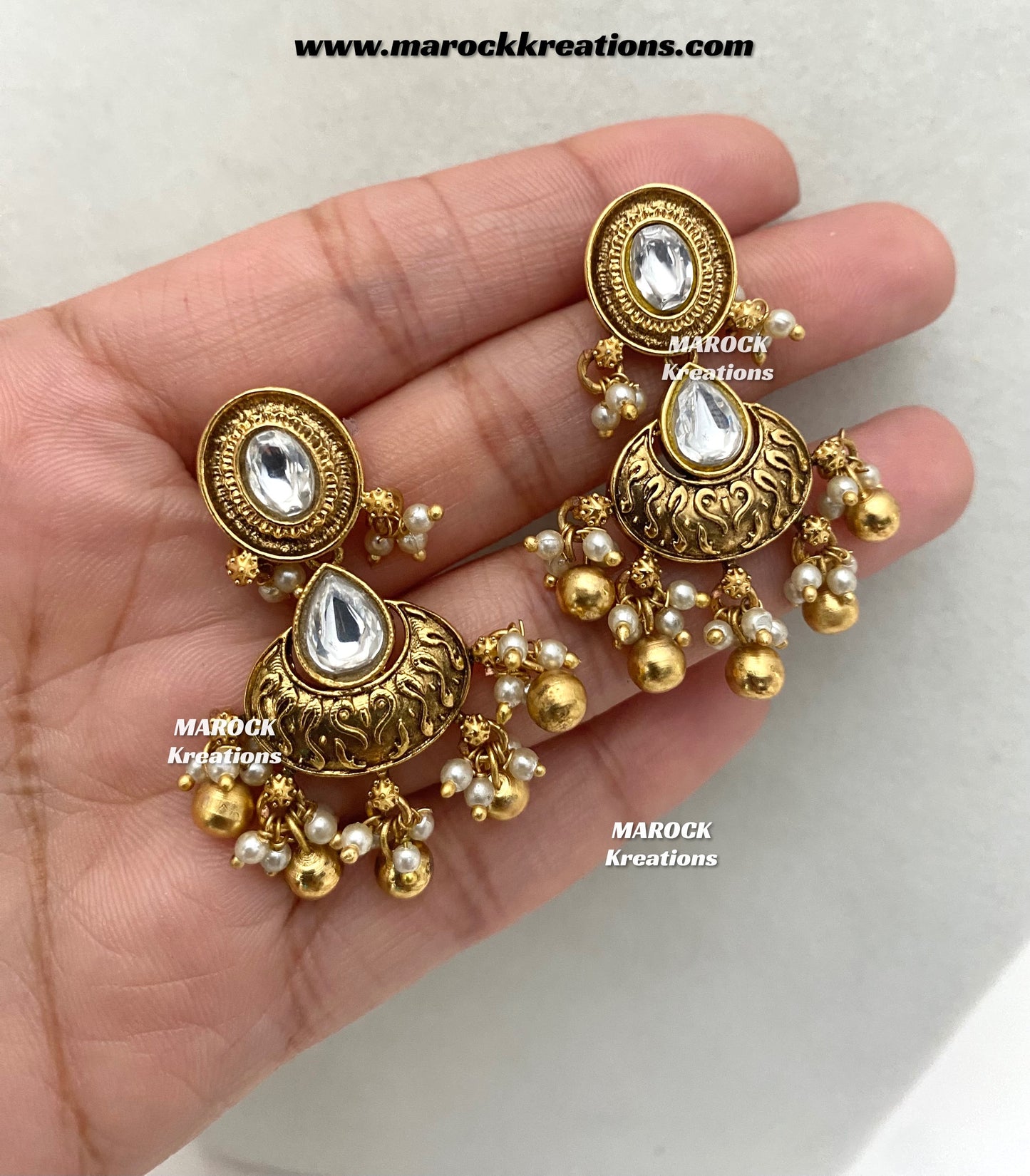 Sugandha Premium Quality Gold Plated Rajwadi choker set