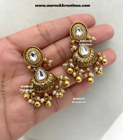 Sugandha Premium Quality Gold Plated Rajwadi choker set