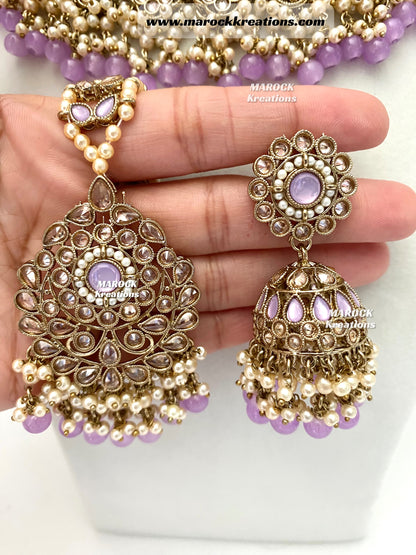 Aalia Antique Polki Necklace set