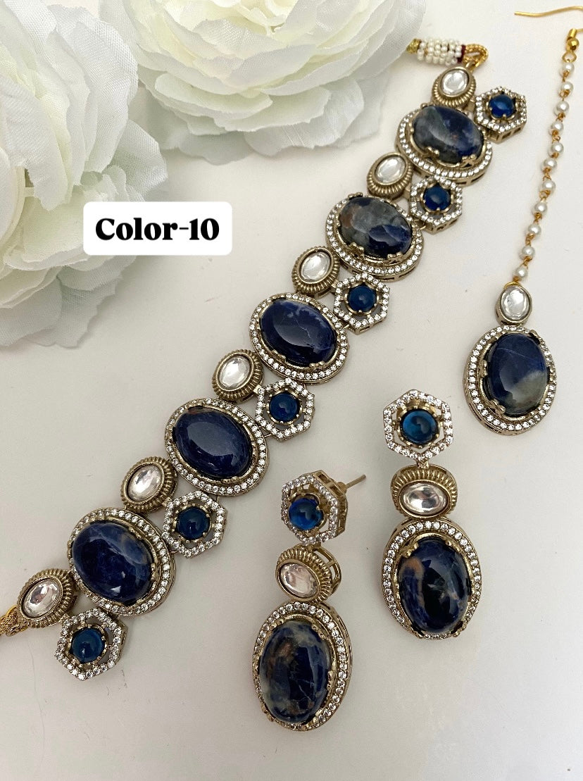 Ridam Sabyasachi inspired Premium Quality Kundan statement choker set