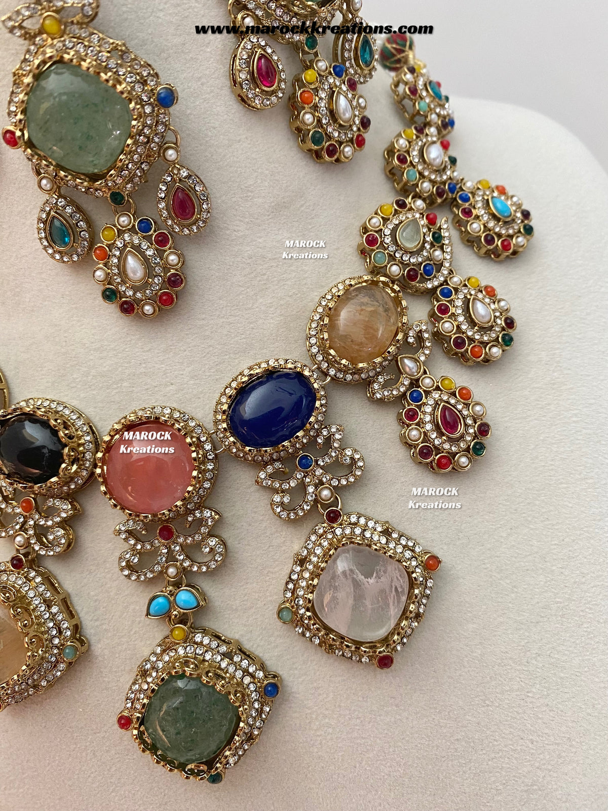 Niharika Sabyasachi inspired Premium Quality Kundan statement choker/necklace set