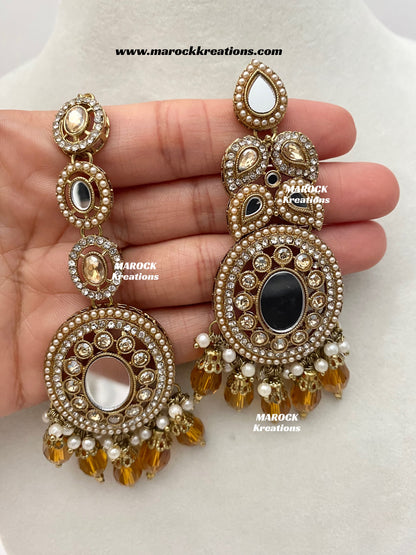 Resmin Premium Quality Mirror Choker set